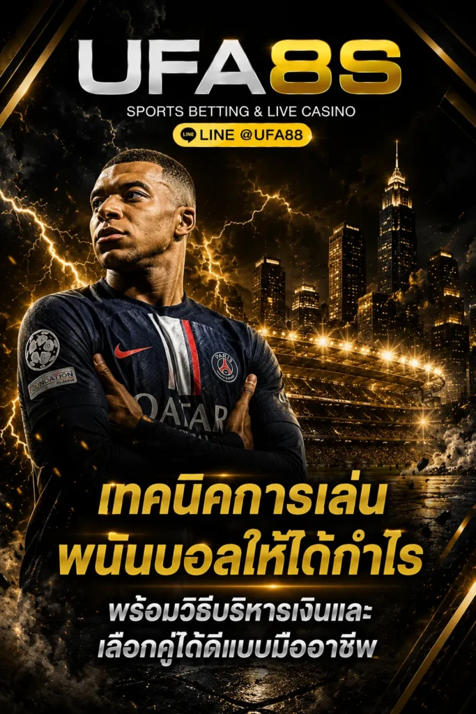 เทคนิคการเล่นพนันบอลให้ได้กำไร